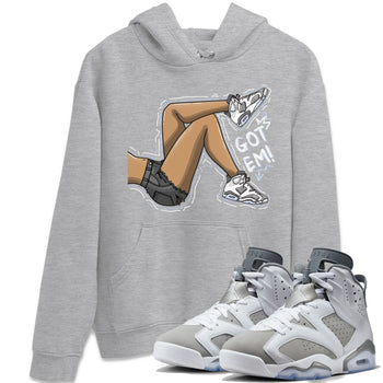 Jordan 6 Cool Grey Sneaker Match Tees Got Em Legs Sneaker Tees Jordan 6 Cool Grey Sneaker Release Tees Unisex Shirts