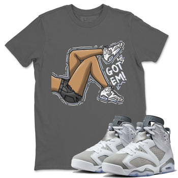 Jordan 6 Cool Grey Sneaker Match Tees Got Em Legs Sneaker Tees Jordan 6 Cool Grey Sneaker Release Tees Unisex Shirts