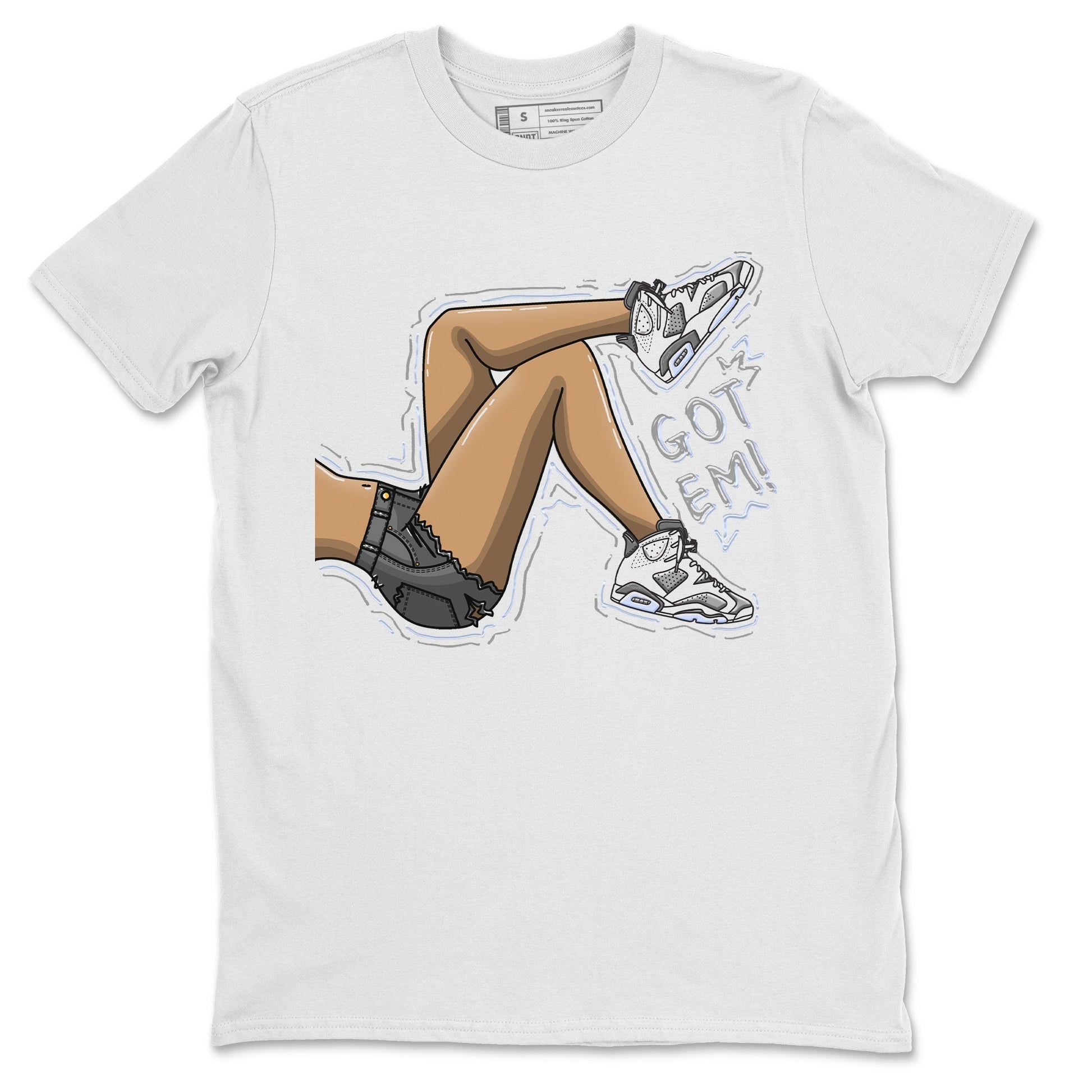 Jordan 6 Cool Grey Sneaker Match Tees Got Em Legs Sneaker Tees Jordan 6 Cool Grey Sneaker Release Tees Unisex Shirts