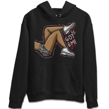 Jordan 9 Fire Red Sneaker Match Tees Got Em Legs Sneaker Tees Jordan 9 Fire Red Sneaker Release Tees Unisex Shirts