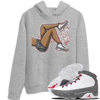 Jordan 9 Fire Red Sneaker Match Tees Got Em Legs Sneaker Tees Jordan 9 Fire Red Sneaker Release Tees Unisex Shirts