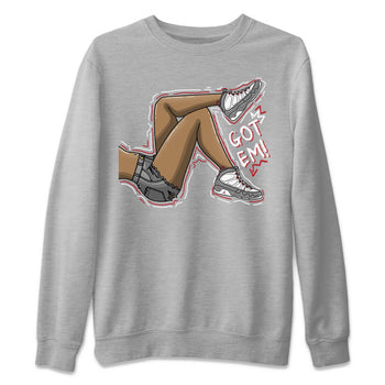 Jordan 9 Fire Red Sneaker Match Tees Got Em Legs Sneaker Tees Jordan 9 Fire Red Sneaker Release Tees Unisex Shirts