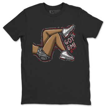 Jordan 9 Fire Red Sneaker Match Tees Got Em Legs Sneaker Tees Jordan 9 Fire Red Sneaker Release Tees Unisex Shirts
