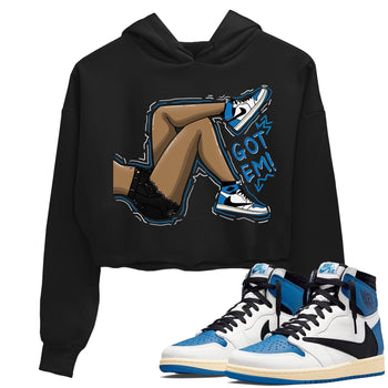 Jordan 1 Travis Scott Fragment Sneaker Match Tees Got Em Legs Sneaker Tees Jordan 1 Travis Scott Fragment Sneaker Release Tees Women's Shirts
