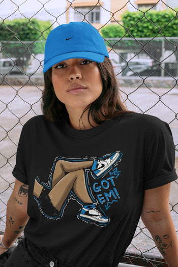 Jordan 1 Travis Scott Fragment Sneaker Match Tees Got Em Legs Sneaker Tees Jordan 1 Travis Scott Fragment Sneaker Release Tees Unisex Shirts