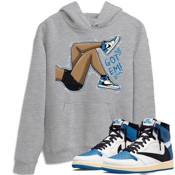 Jordan 1 Travis Scott Fragment Sneaker Match Tees Got Em Legs Sneaker Tees Jordan 1 Travis Scott Fragment Sneaker Release Tees Unisex Shirts