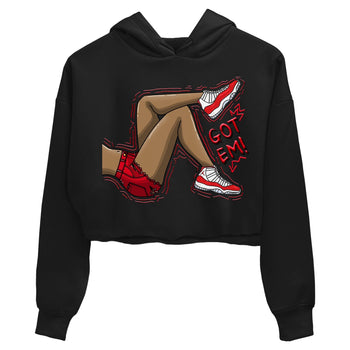 Jordan 11 Cherry Sneaker Match Tees Got Em Legs Sneaker Tees Jordan 11 Cherry Sneaker Release Tees Women's Shirts