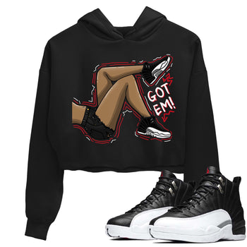 Jordan 12 Playoffs Sneaker Match Tees Got Em Legs Sneaker Tees Jordan 12 Playoffs Sneaker Release Tees Women's Shirts