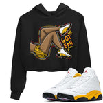 Jordan 13 Del Sol Sneaker Match Tees Got Em Legs Sneaker Tees Jordan 13 Del Sol Sneaker Release Tees Women's Shirts