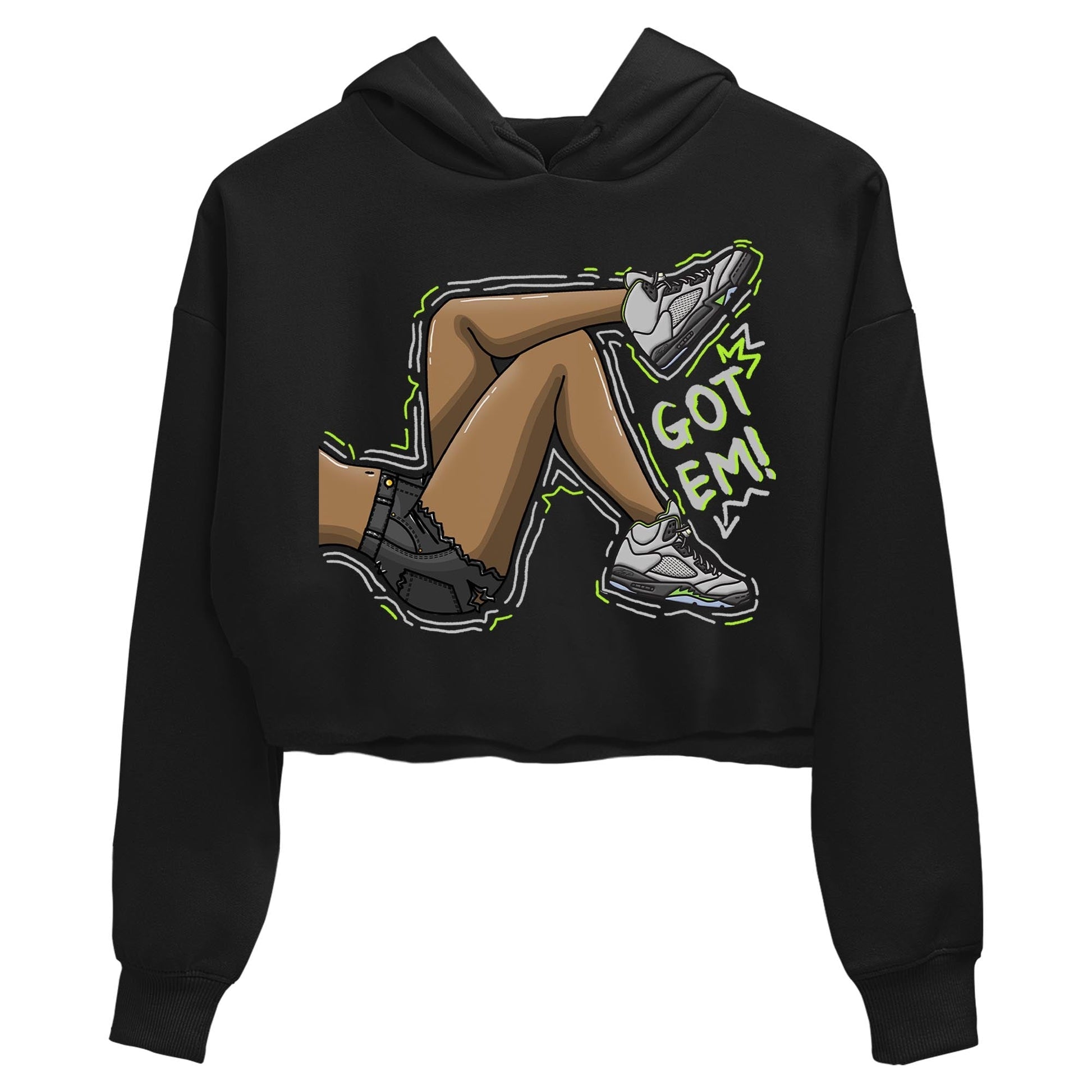 Jordan 5 Green Bean Sneaker Match Tees Got Em Legs Sneaker Tees Jordan 5 Green Bean Sneaker Release Tees Women's Shirts