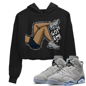 Jordan 6 Georgetown Sneaker Match Tees Got Em Legs Sneaker Tees Jordan 6 Georgetown Sneaker Release Tees Women's Shirts