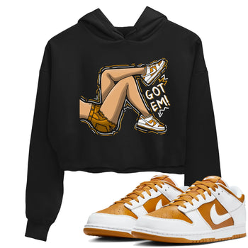 Got Em Legs sneaker match tees to Dark Curry Reverse Curry street fashion brand for shirts to match Jordans SNRT Sneaker Tees Dunk Dark Curry unisex t-shirt Black 1 crop shirt