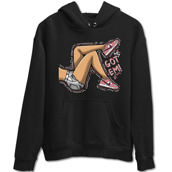 Dunk Valentine's Day shirt to match jordans Got Em Legs sneaker tees Dunks Valentine's Day SNRT sneaker Release Tees unisex cotton Black 2 crew neck shirt
