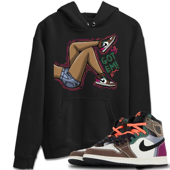 Jordan 1 Hand Crafted Sneaker Match Tees Got Em Legs Sneaker Tees Jordan 1 Hand Crafted Sneaker Release Tees Unisex Shirts