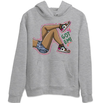 Jordan 1 Hand Crafted Sneaker Match Tees Got Em Legs Sneaker Tees Jordan 1 Hand Crafted Sneaker Release Tees Unisex Shirts