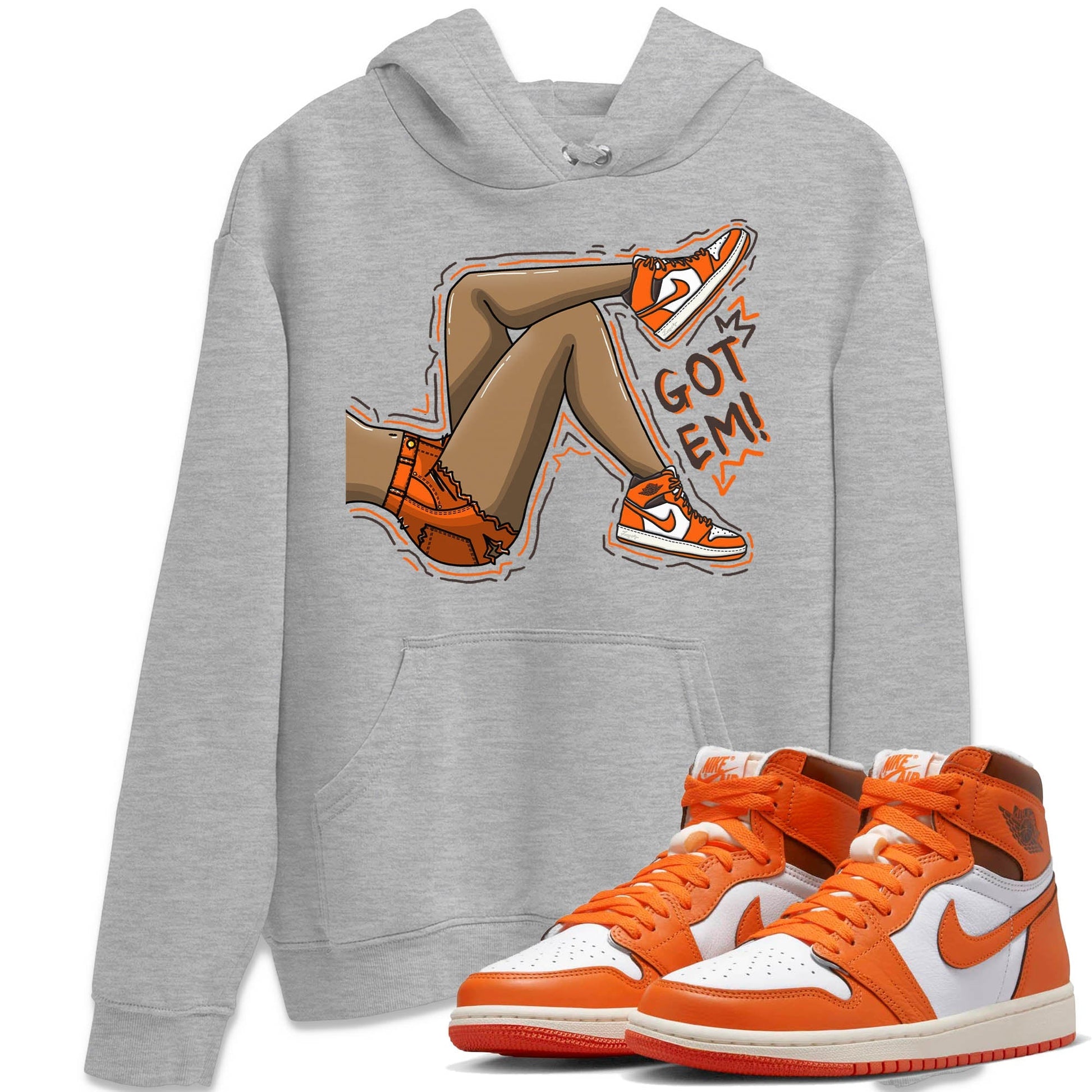 Jordan 1 Starfish Sneaker Match Tees Got Em Legs Sneaker Tees Jordan 1 Starfish Sneaker Release Tees Unisex Shirts