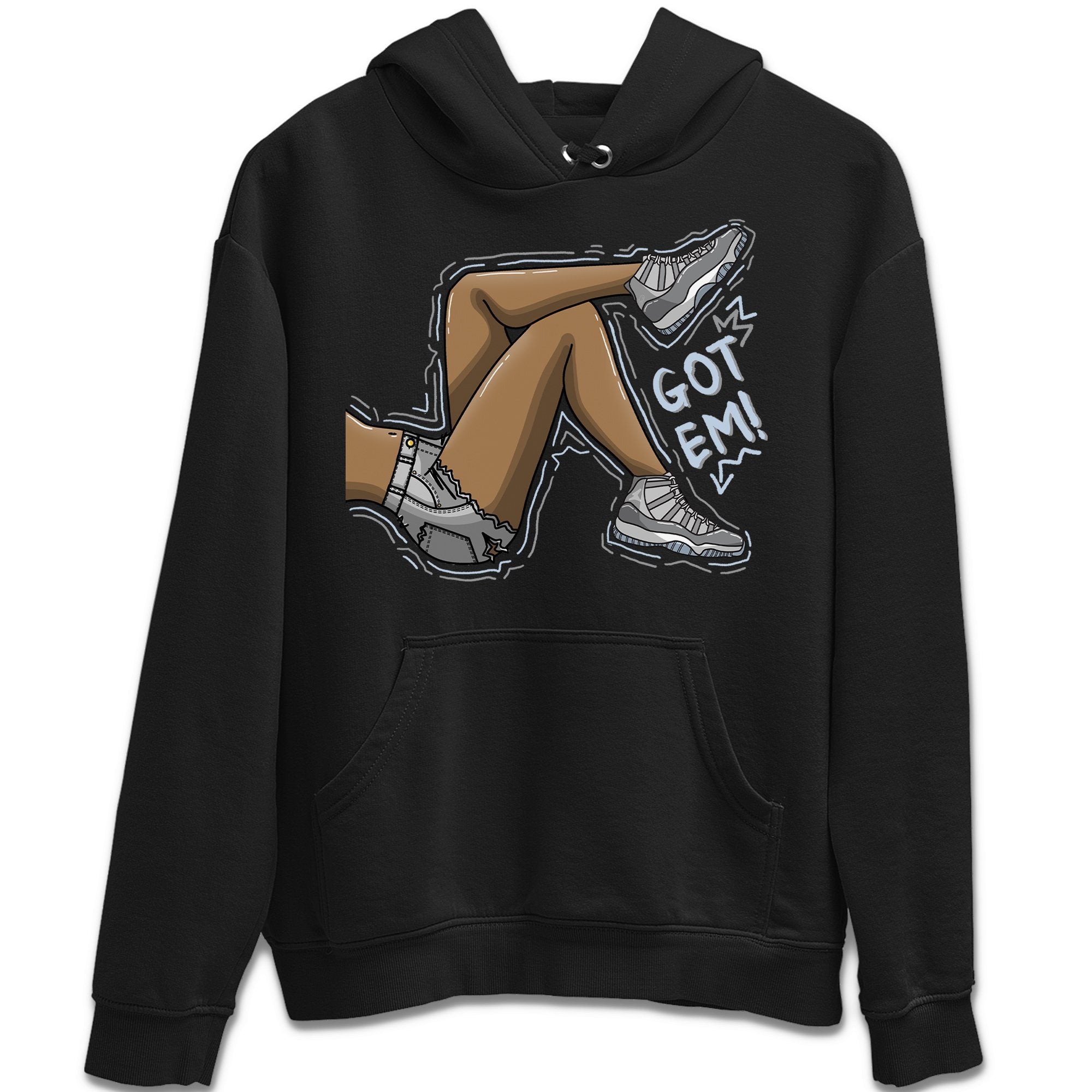 Jordan 11 Cool Grey Sneaker Match Tees Got Em Legs Sneaker Tees Jordan 11 Cool Grey Sneaker Release Tees Unisex Shirts