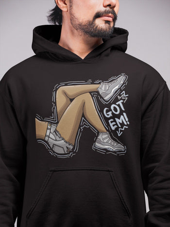 Jordan 11 Cool Grey Sneaker Match Tees Got Em Legs Sneaker Tees Jordan 11 Cool Grey Sneaker Release Tees Unisex Shirts
