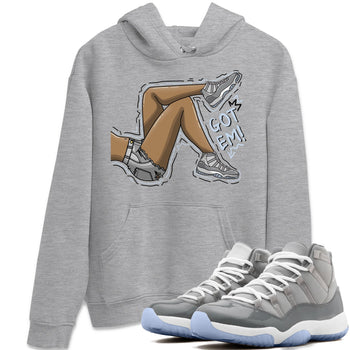 Jordan 11 Cool Grey Sneaker Match Tees Got Em Legs Sneaker Tees Jordan 11 Cool Grey Sneaker Release Tees Unisex Shirts
