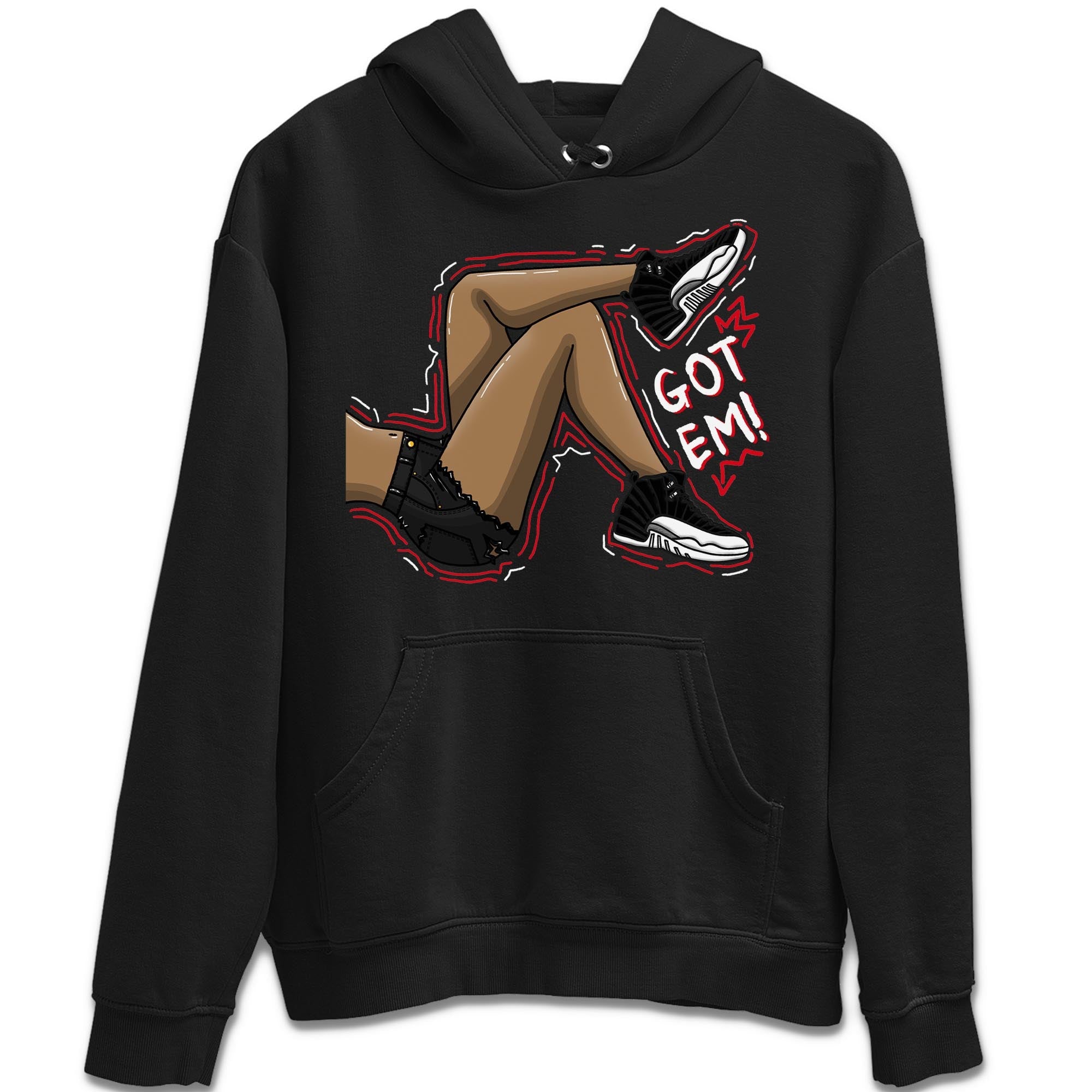 Jordan 12 Playoffs Sneaker Match Tees Got Em Legs Sneaker Tees Jordan 12 Playoffs Sneaker Release Tees Unisex Shirts