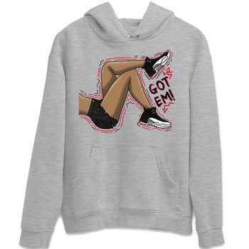 Jordan 12 Playoffs Sneaker Match Tees Got Em Legs Sneaker Tees Jordan 12 Playoffs Sneaker Release Tees Unisex Shirts