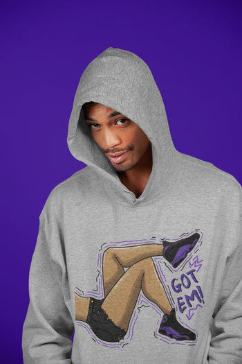 Jordan 13 Court Purple Sneaker Match Tees Got Em Legs Sneaker Tees Jordan 13 Court Purple Sneaker Release Tees Unisex Shirts