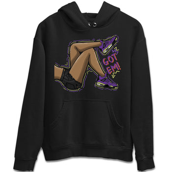 Jordan 4 Canyon Purple Sneaker Match Tees Got Em Legs Sneaker Tees Jordan 4 Canyon Purple Sneaker Release Tees Unisex Shirts