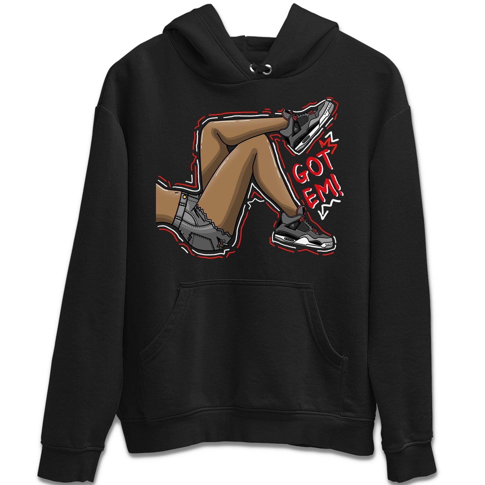 Jordan 4 Infrared Sneaker Match Tees Got Em Legs Sneaker Tees Jordan 4 Infrared Sneaker Release Tees Unisex Shirts