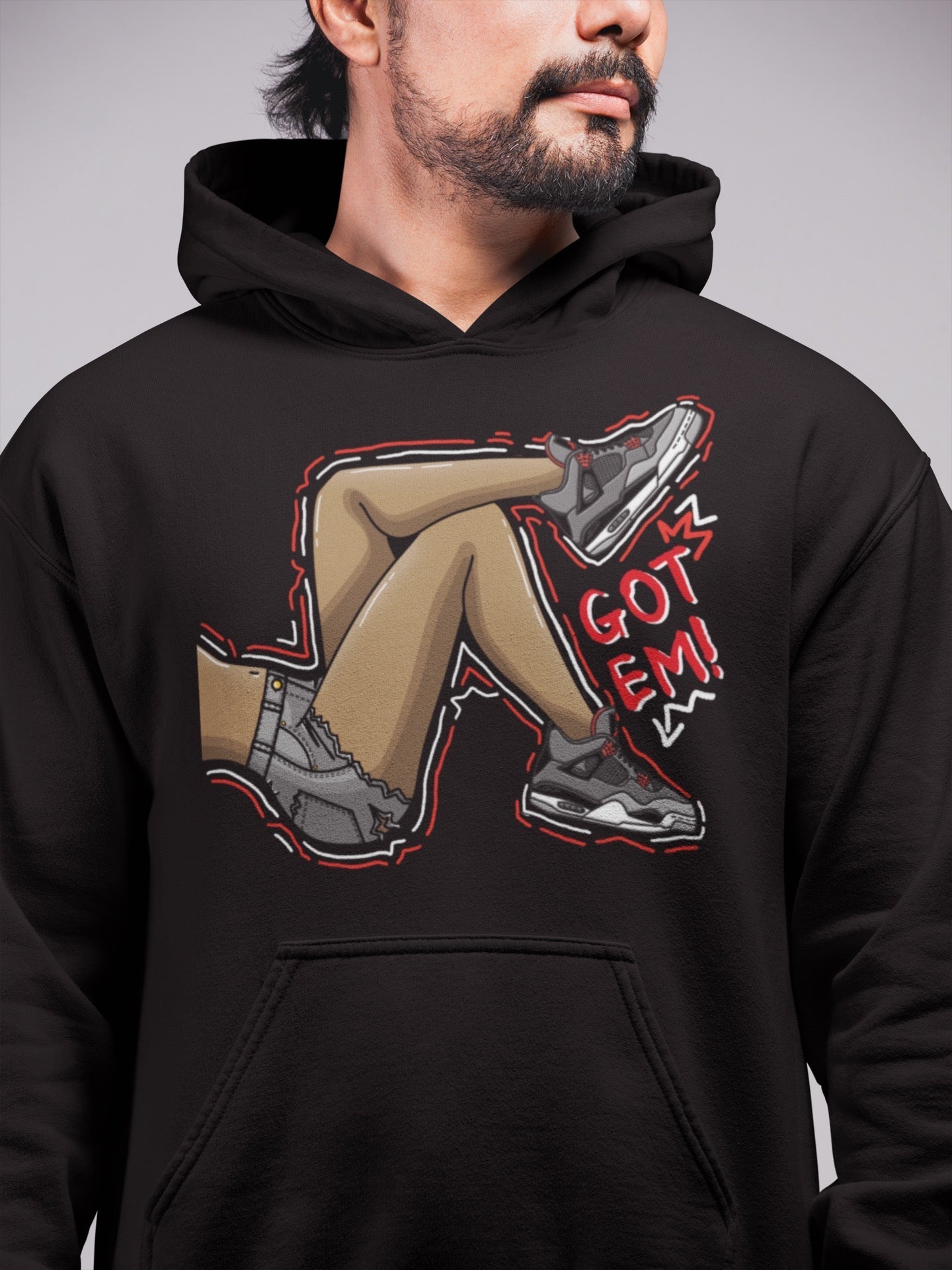 Jordan 4 Infrared Sneaker Match Tees Got Em Legs Sneaker Tees Jordan 4 Infrared Sneaker Release Tees Unisex Shirts