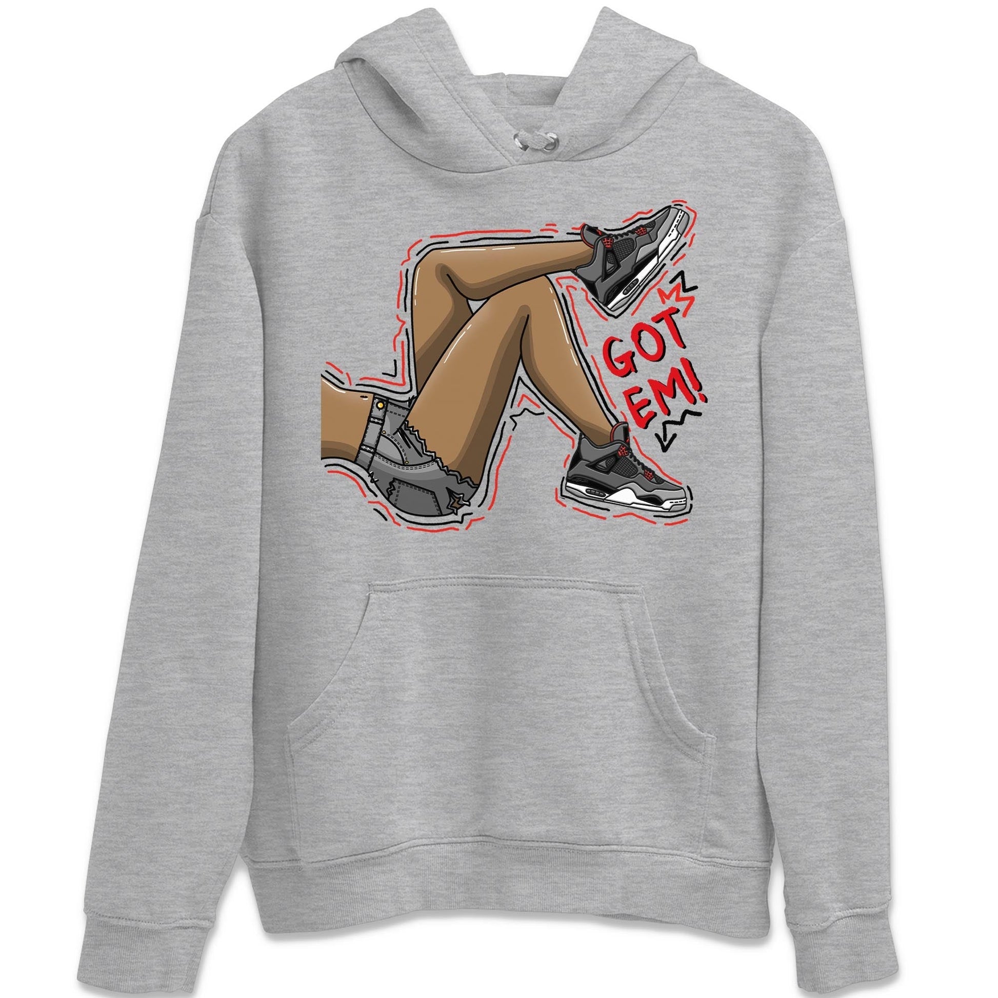 Jordan 4 Infrared Sneaker Match Tees Got Em Legs Sneaker Tees Jordan 4 Infrared Sneaker Release Tees Unisex Shirts