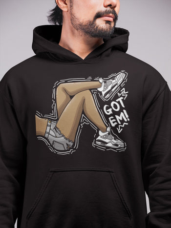 Jordan 4 Military Black Sneaker Match Tees Got Em Legs Sneaker Tees Jordan 4 Military Black Sneaker Release Tees Unisex Shirts