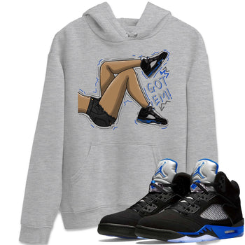 Jordan 5 Racer Blue Sneaker Match Tees Got Em Legs Sneaker Tees Jordan 5 Racer Blue Sneaker Release Tees Unisex Shirts