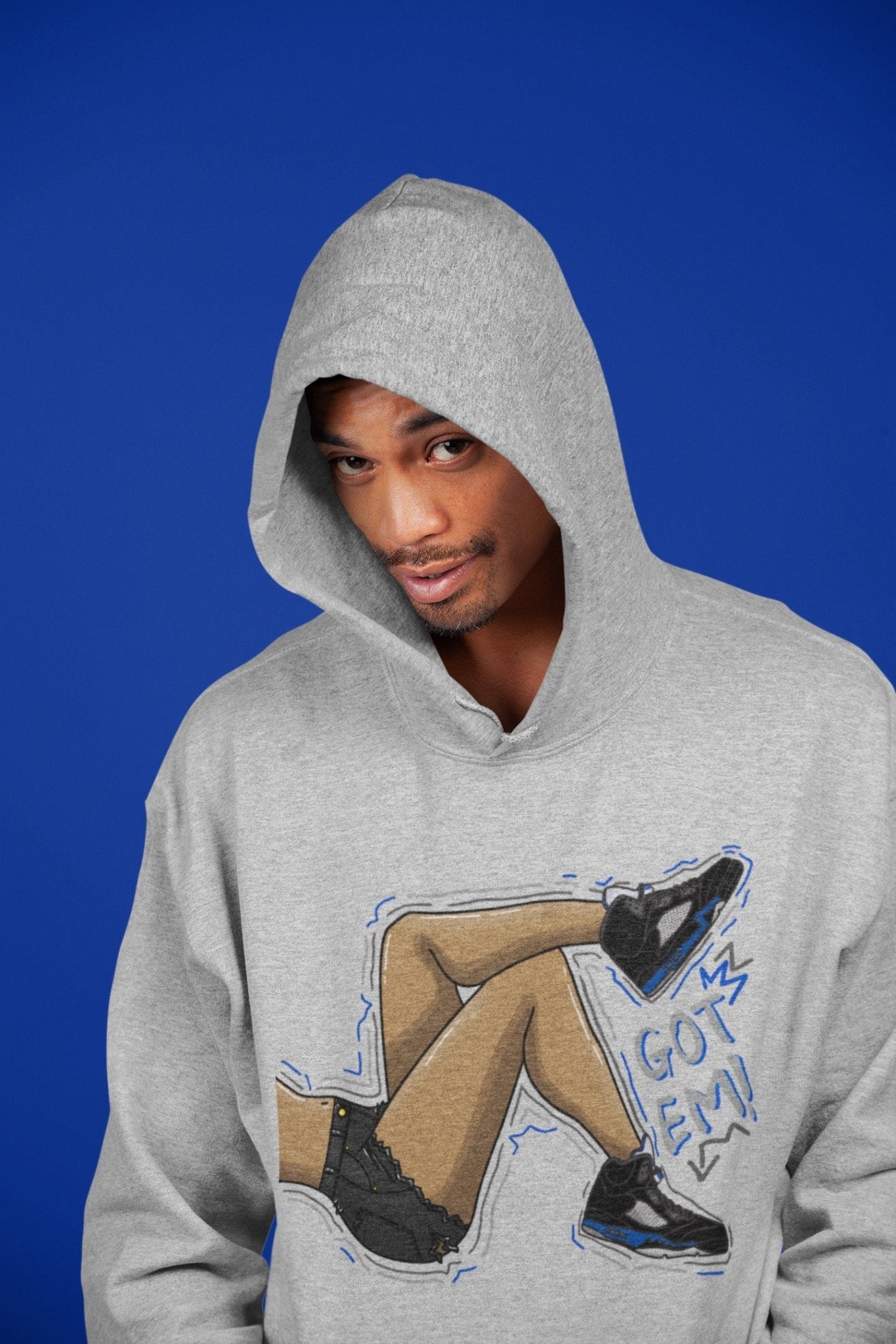 Jordan 5 Racer Blue Sneaker Match Tees Got Em Legs Sneaker Tees Jordan 5 Racer Blue Sneaker Release Tees Unisex Shirts
