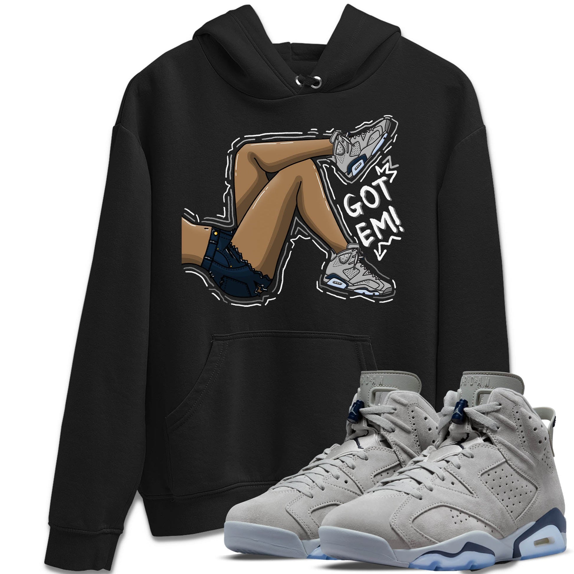 Jordan 6 Georgetown Sneaker Match Tees Got Em Legs Sneaker Tees Jordan 6 Georgetown Sneaker Release Tees Unisex Shirts