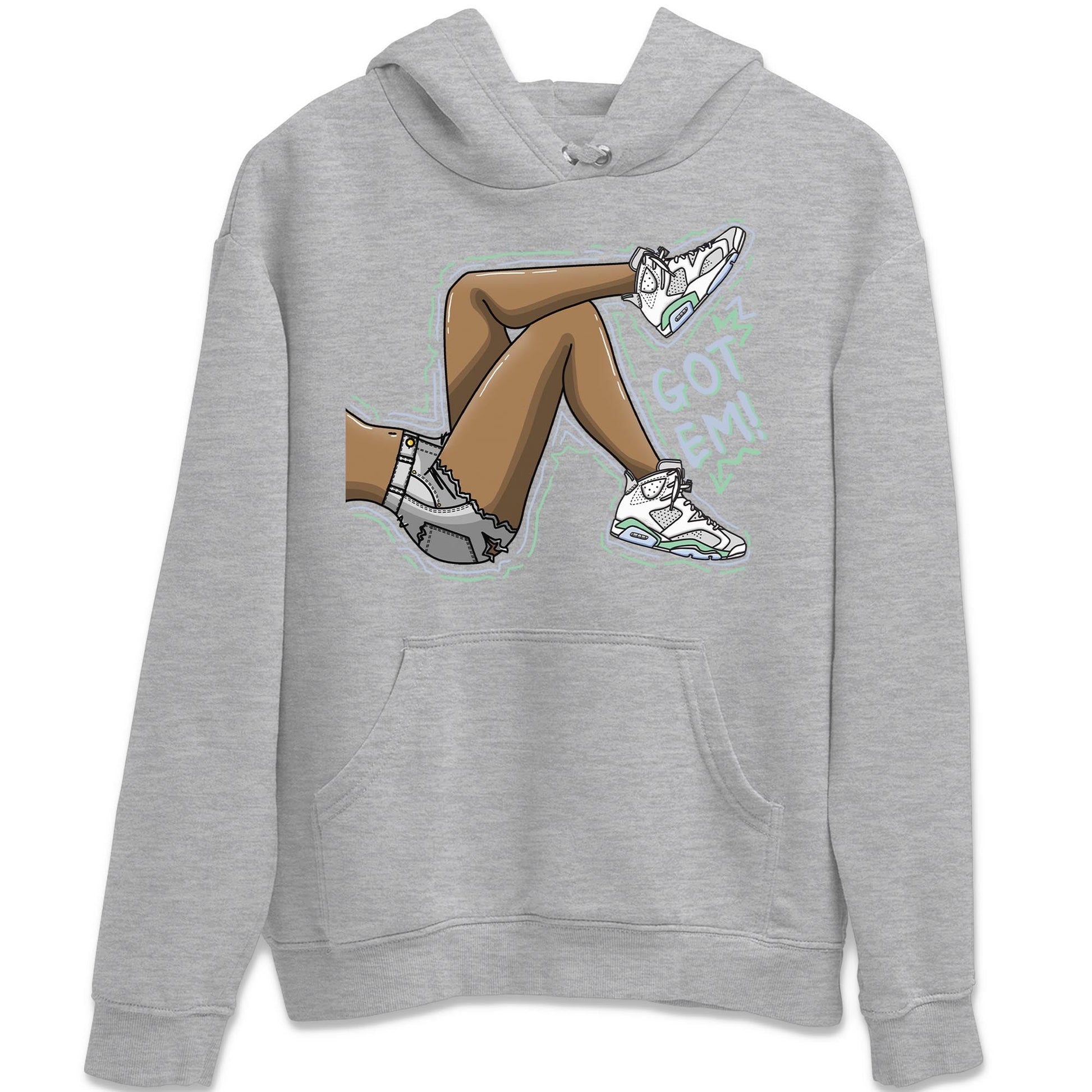 Jordan 6 Mint Foam Sneaker Match Tees Got Em Legs Sneaker Tees Jordan 6 Mint Foam Sneaker Release Tees Unisex Shirts