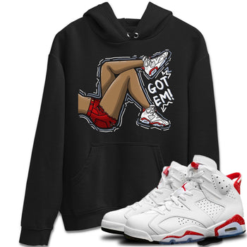 Jordan 6 Red Velvet Cookies Sneaker Match Tees Got Em Legs Sneaker Tees Jordan 6 Red Velvet Cookies Sneaker Release Tees Unisex Shirts