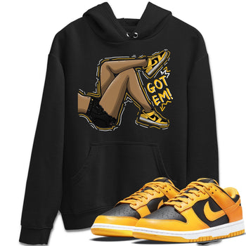 Dunk Championship Goldenrod Sneaker Match Tees Got Em Legs Sneaker Tees Dunk Championship Goldenrod Sneaker Release Tees Unisex Shirts