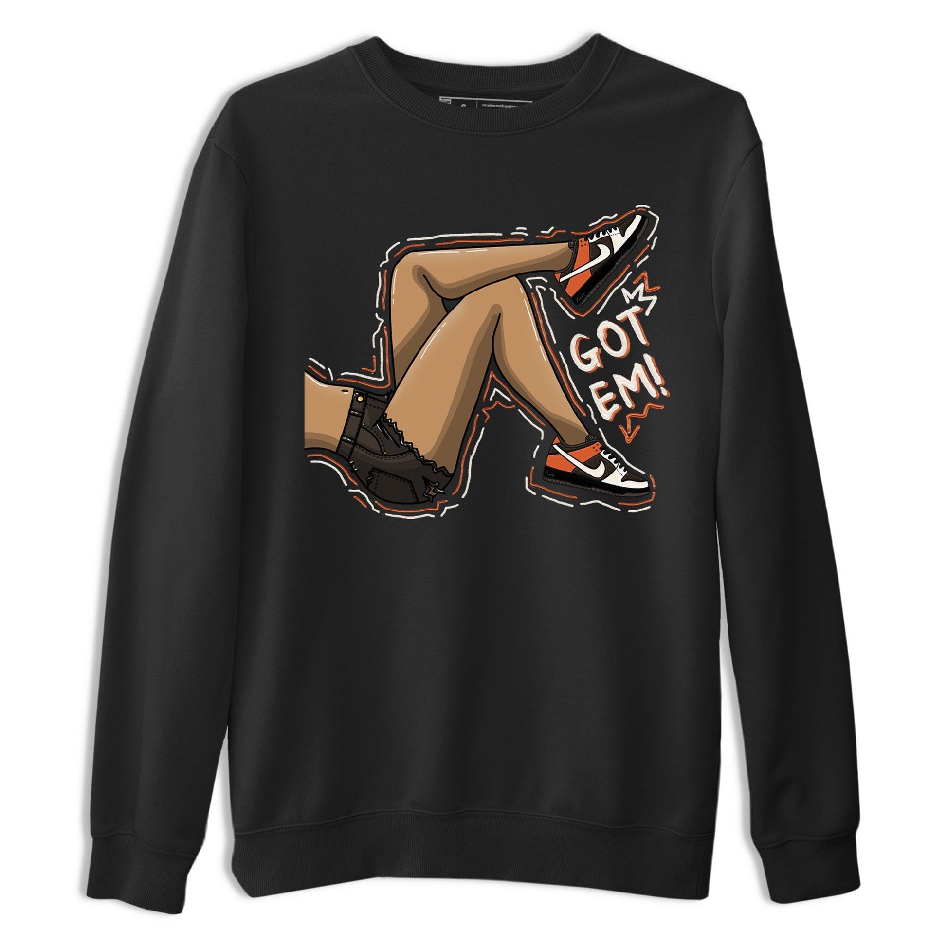 Nike Low Dunk Red Panda shirt to match jordans Got Em Legs sneaker tees Nike Dunk Red Panda SNRT Sneaker Tees Unisex Streetwear Clothing Black 2 T-Shirt