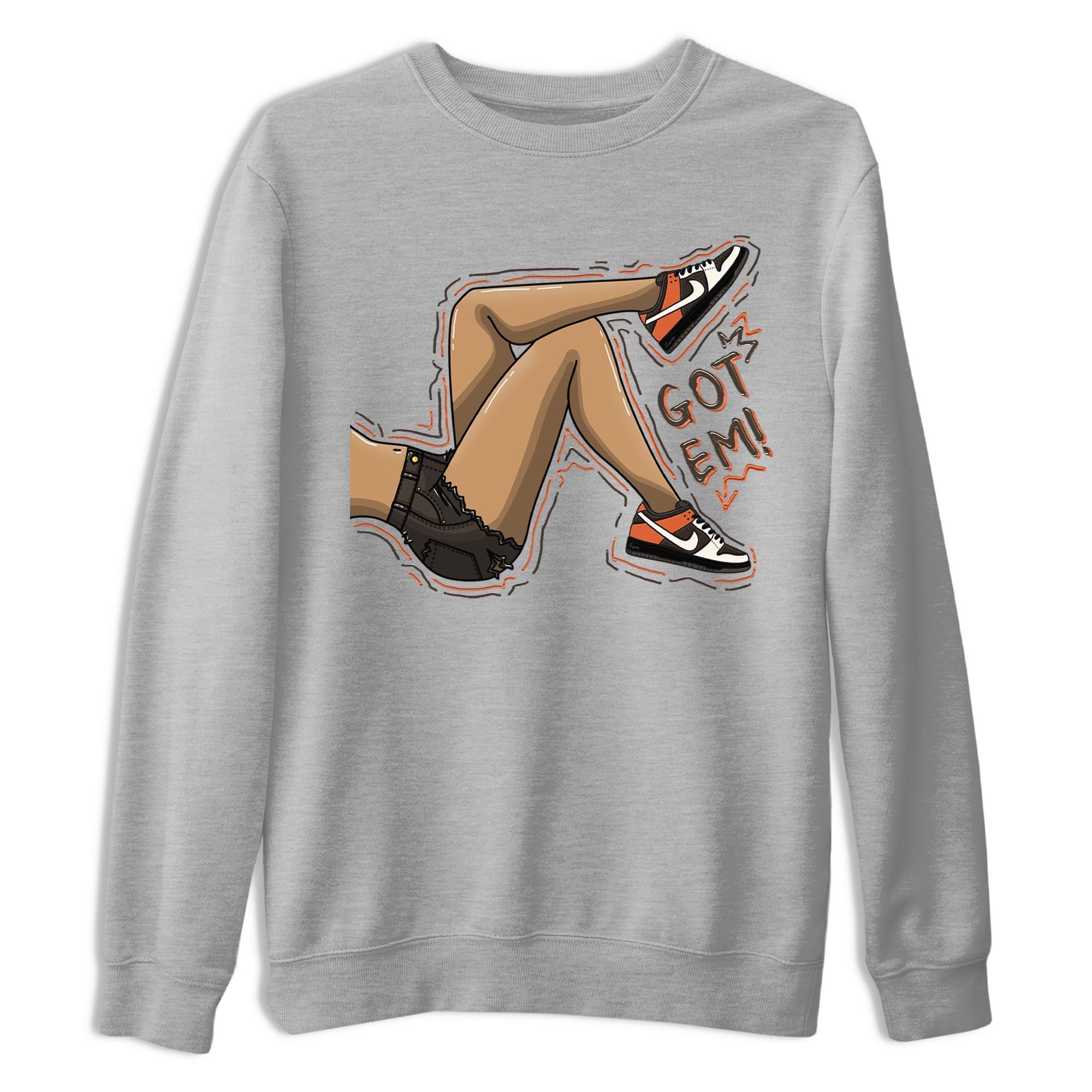 Nike Low Dunk Red Panda shirt to match jordans Got Em Legs sneaker tees Nike Dunk Red Panda SNRT Sneaker Tees Unisex Streetwear Clothing Heather Grey 2 T-Shirt