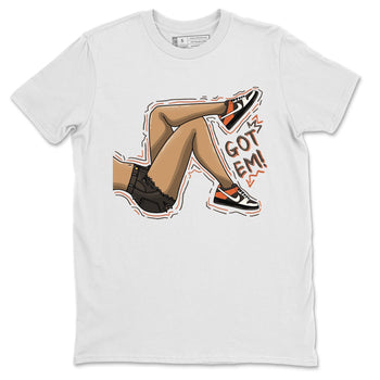 Nike Low Dunk Red Panda shirt to match jordans Got Em Legs sneaker tees Nike Dunk Red Panda SNRT Sneaker Tees Unisex Streetwear Clothing White 2 T-Shirt