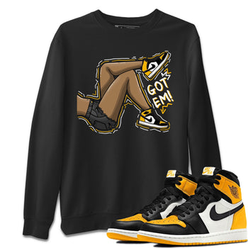 Jordan 1 Taxi Sneaker Match Tees Got Em Legs Sneaker Tees Jordan 1 Taxi Sneaker Release Tees Unisex Shirts