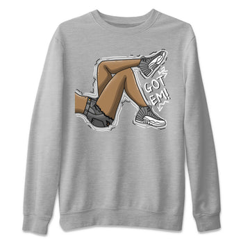 Jordan 12 Stealth Sneaker Match Tees Got Em Legs Sneaker Tees Jordan 12 Stealth Sneaker Release Tees Unisex Shirts