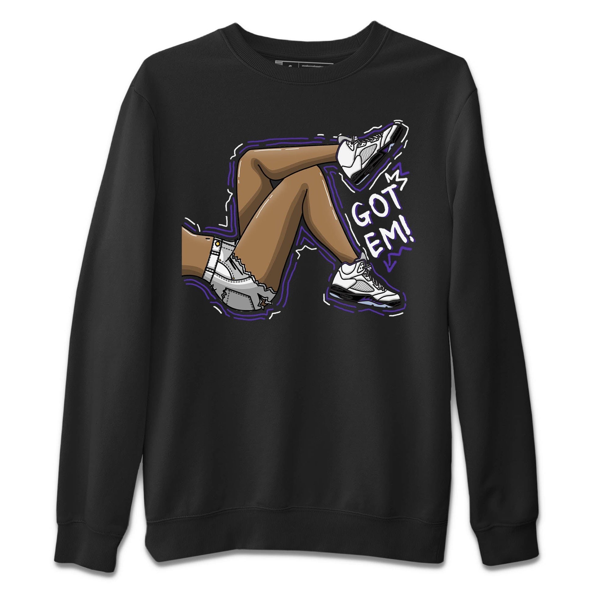 Jordan 5 Concord Sneaker Match Tees Got Em Legs Sneaker Tees Jordan 5 Concord Sneaker Release Tees Unisex Shirts