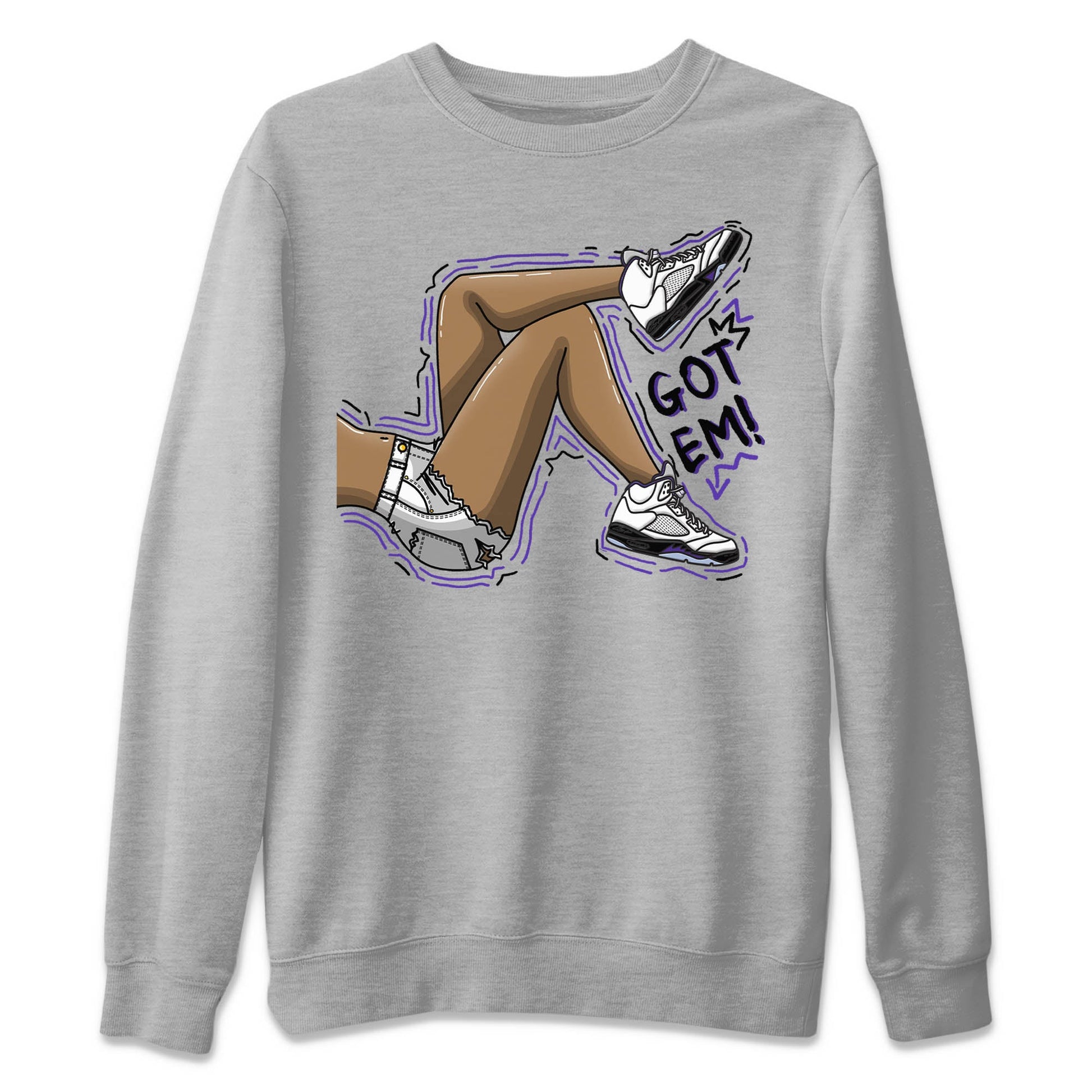 Jordan 5 Concord Sneaker Match Tees Got Em Legs Sneaker Tees Jordan 5 Concord Sneaker Release Tees Unisex Shirts