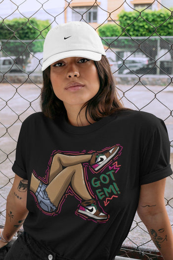 Jordan 1 Hand Crafted Sneaker Match Tees Got Em Legs Sneaker Tees Jordan 1 Hand Crafted Sneaker Release Tees Unisex Shirts