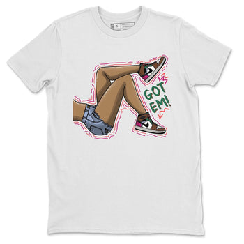 Jordan 1 Hand Crafted Sneaker Match Tees Got Em Legs Sneaker Tees Jordan 1 Hand Crafted Sneaker Release Tees Unisex Shirts