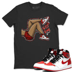 Jordan 1 Heritage Sneaker Match Tees Got Em Legs Sneaker Tees Jordan 1 Heritage Sneaker Release Tees Unisex Shirts