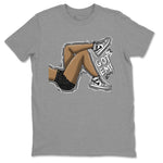 Jordan 1 Light Smoke Grey Sneaker Match Tees Got Em Legs Sneaker Tees Jordan 1 Light Smoke Grey Sneaker Release Tees Unisex Shirts