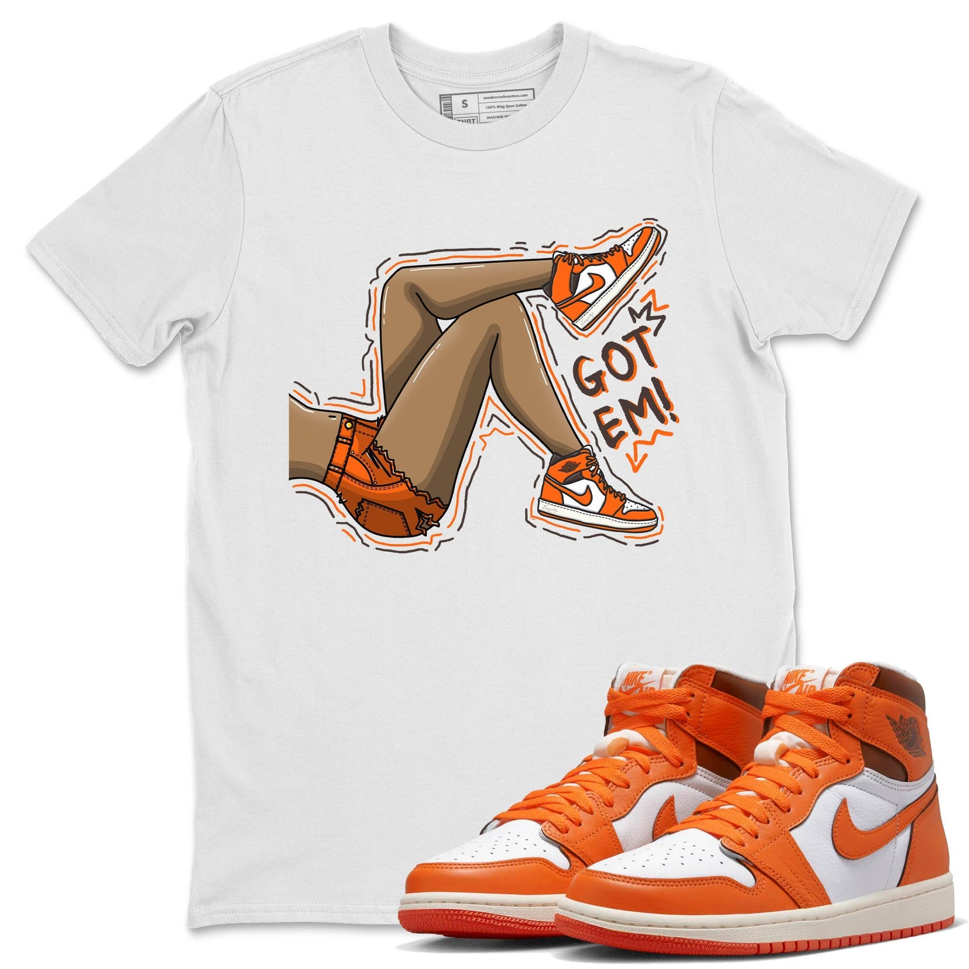 Jordan 1 Starfish Sneaker Match Tees Got Em Legs Sneaker Tees Jordan 1 Starfish Sneaker Release Tees Unisex Shirts