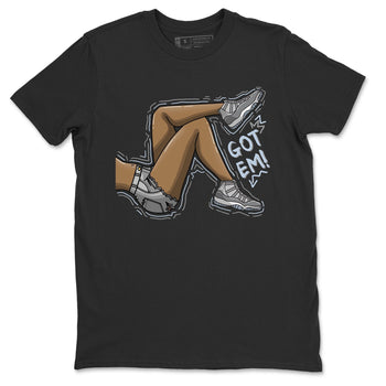 Jordan 11 Cool Grey Sneaker Match Tees Got Em Legs Sneaker Tees Jordan 11 Cool Grey Sneaker Release Tees Unisex Shirts